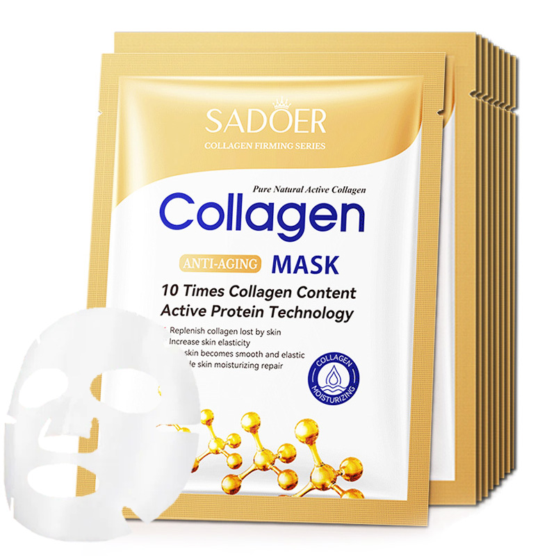 10pcs Anti-wrinkle Collagen Fa - Sheet Mask Collagen 评论和价格