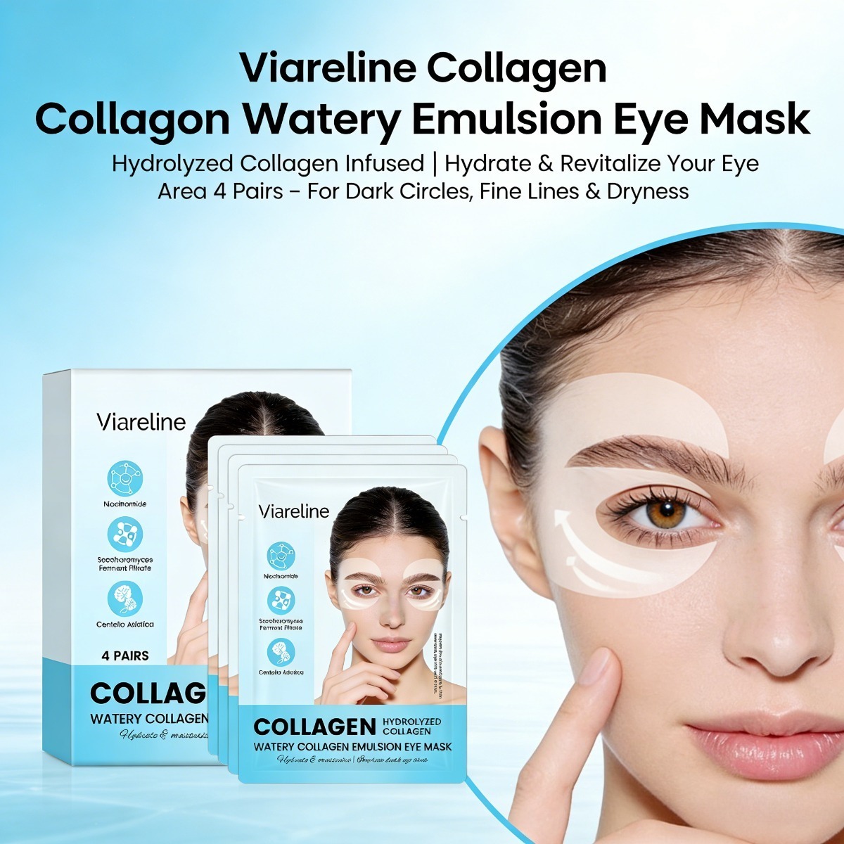 Collagen Eye Patches Reduce Fi - Sheet Mask Collagen 评论和价格