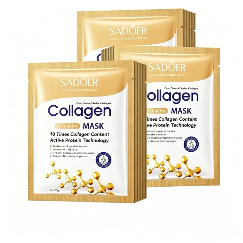 5/10/20/30pcs Korean Collagen  - Sheet Mask Collagen 评论和价格